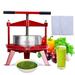 Homhougo Manual Slow Masticating & Cold Press Juicer, Stainless Steel | 25.2 H x 15.1 W x 15.1 D in | Wayfair YXD_YZJ_PHO_124NIRGC