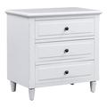 Alcott Hill® Philomena Nightstand Wood in White | 28 H x 28 W x 16.9 D in | Wayfair 40C7095E025B4A689A34D7B587B3BAA2