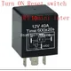 Normally Off F YS020 30A 10 minutes timer relay delay off after reset switch turn on 12V timer Relay