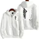 Uomo donna felpa con cappuccio Zip Up Graphic felpe con cappuccio Casual felpe a maniche lunghe Chic