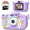 Mini appareil photo numérique pour enfants jouets pour filles et garçons écran HD 1080P lecture