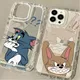 Coque transparente Tom et caution Cartoon Xiaomi 13T 12T 14 13 12 12X 12S 11 Lite 10 11i