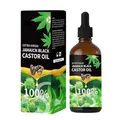 100ml Hair Growth Oil Castor Oil Hair Growth Skin Care Pure Castor Oil Aromatherapy Black Caster