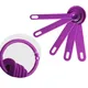 5PCS Baking Measuring Spoon Cooking Kitchen Tools Silicone Measuring Ladle with Scale Kitchen Tools