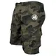 Men's Tactical Shorts Summer Casual Jogging Cargo Shorts Loose Multipockets Elastic Waist Work