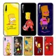 Coque de téléphone portable The Simpson Boys étui pour Samsung Galaxy A90 A80 A70 A60 A50 A40