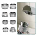 Kitchen Faucet Adapter Set 18/20/22/24mm To 22mm With Washer Metal Male Female Saving Tap Aerator