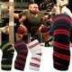 1pc Sports Knee Wraps Straps for Gym Workout Weightlifting Fitness Squats Training Elastic Knee