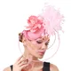 Chapeaux de mode rose Beauty pour dames chapeaux d'événement vintage pour dames casquettes de