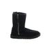 Ugg Australia Boots: Winter Boots Wedge Boho Chic Black Shoes - Women's Size 8 - Round Toe