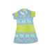 Just Dawn Dress - A-Line: Blue Color Block Skirts & Dresses - Kids Girl's Size 6