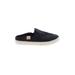 Ugg Flats: Black Color Block Shoes - Women's Size 7 1/2 - Almond Toe