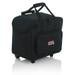 Gator Cases Wheeled Tote Bag with Pull Handle Holds 4 LED PAR Style Lighting Fixtures
