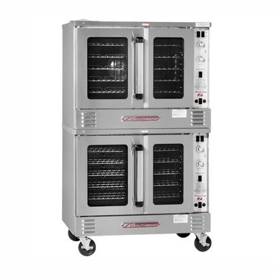 Southbend PCE15S/SD-V 240/3 Platinum Ventless Double Full Size Commercial Convection Oven - 7.5kW, 240v/3ph, Double-Deck, Standard Depth