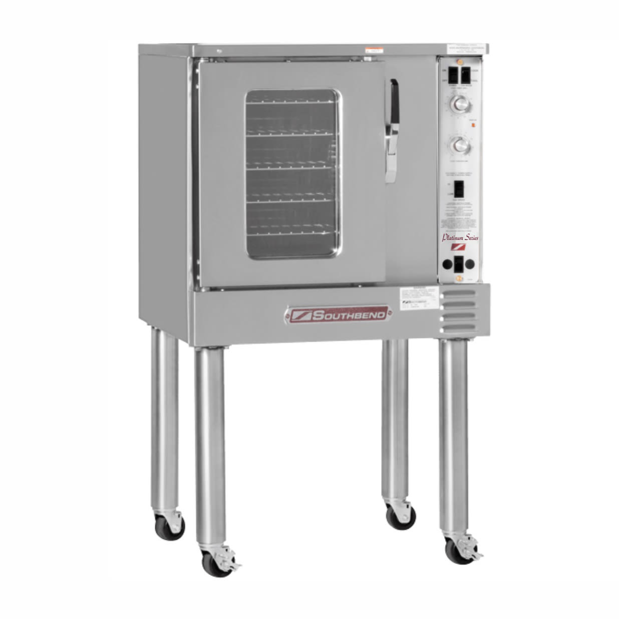 Southbend PCHE75S/S 240/3 Platinum Single Half Size Commercial Convection Oven - 7.5kW, 240v/3ph, 7.5 kW