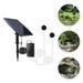 Pond Oxygenator Solar Powered Solar Oxygen Pump Tank Oxygenator Aquarium Oxygen Aerator Air Pump Aerator with 2 Air Bubble Stones for Garden Tank Outdoor Pool Pond