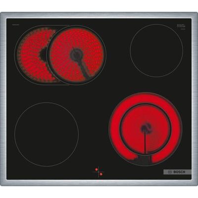 Bosch - Elektrokochfeld Glaskeramik 4 Kochzonen 60 cm mit Rahmen NKN645GA2E Image