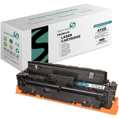 SmartMate wiederaufbereiteter Laser Toner Patrone für hp CF410X (410X) Schwarz