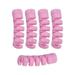 5Pcs Bicycle Cable Sleeve Spiral Waterproof for Housing Protector Racing Pink