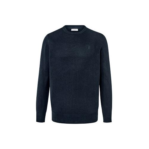 Pullover mit Rundhalsausschnitt, navy