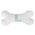 Os en peluche TIAKI avec la lettre L pour chien 26 x 12 x 5,5 cm pour chien