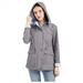 MASRIN Ponchos for Women Women s Waterproof Rain Jacket Fashion Color Block Lightweight Hooded Raincoat for Hiking Travel Outdoor Windbreaker Hiking Clothing