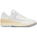 White Air Jordan 2 Retro Low Sneakers