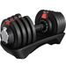 Yaheetech 3-40LBS Adjustable Dumbbell Set with Anti-Slip Handle Black