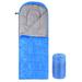 Anself Ultra Light Sleeping Bag for Backpacking Envelope 4 Seasons Hooded Travel Spacious and Comfortable