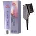 5/81 Light Pearl Ash Brown Wella ILLUMINA COLOR Permanent Cream Haircolor NEWEST 2024-2025 VERSION Microlight Hair Technology Dye (w/ SLEEKSHOP 3-in-1 Comb)