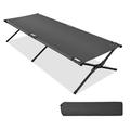 Folding Camping Cot with Carrying Bag Portable Lightweight Outdoor Sleeping Bed for Adults 300LBS Weight Capacity Heavy-Duty Camping Bed for Traveling