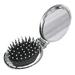 Rvasteizo Mini Hair Brush For Purse Pocket Hair Brush With Mirror For Girls Small Portable Mirror With Brush Travel Size Folding Hairbrush For Backpack