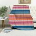 ARISTURING Authentic Handwoven Mexican Blanket Yoga Blanket - Perfect Outdoor Picnic Blanket Camping Blanket Equestrian Saddle Blanket Serape Blanket