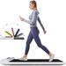 Walkingpad Treadmill Under Desk Walking Pad Treadmill with Footstep Induction Speed Control Untra Slim Smart Foldable Walking Treadmill Running Jogging Exercise Machine for Home Office