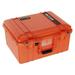 pelican air 1557 case no foam (2020 edition with push button latches) - orange 015570-0011-150