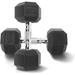 WF Athletic Supply Rubber Coated Solid Steel Cast-Iron Pair Dumbbells Rubber Hex dumbbells Hex Weights dumbbells for Muscle Toning Full Body Workout Home Gym Dumbbells Pair