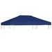 Anself Gazebo Top Cover Garden Canopy Replacement with PVC Coating Sun Shade Shelter Gazebo Roof Blue 13.1ft x 9.8ft (L x W)