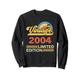 Retro 20 Jahre alt Vintage 2004 Limited Edition 20. Geburtstag Sweatshirt