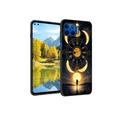 Timeless-sun-and-moon-phases-3 phone case for Moto One 5G UW for Women Men Gifts Soft silicone Style Shockproof - Timeless-sun-and-moon-phases-3 Case for Moto One 5G UW