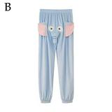 Elephant Trunk Pajama Pants Men Cartoon Pajama Pants Pajama Funny Elephant Q8D2