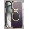lente occhiali da sole custodia rigida per telefono con supporto trasparente per iphone 12 13 14 15 pro max custodia per telefono in silicone acrilico antiurto