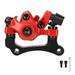 10 inch Electric Scooter Iron Disc Brake Caliper for Kugoo M4 and Kugoo M4 Pro Red