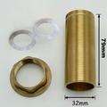 Kitchen Basin Mixer Tap Repair Fitting Kit Threaded Brass Tube Nut Install Parts