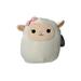 Squishmallows Official Kellytoys Plush 12 Inch Lily the White Lamb With Pink Bow Ultimate Stuffed Toy
