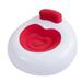 Couch Air Sofa Foldable Lazy Lounger Portable Blow Bean Bag Camping Furniture for Beach Backyard Lakeside Beach Camping Picnics Red