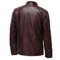 BELLZELY Winter Jackets for Men Clearance Men s Leather Plus Fleece Jacket Motorcycle Jacket Warm Leather Jacket