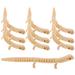 10 Pcs Kids DIY Lizard Toy Toys for Kids Jointed Flexible Snake Unfinished Wooden Child