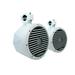 Diamond Audio HXM65PODCFW 6.5 2-Way Titanium Dome Speaker Can Kit (Carbon Fiber White)