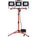 30000 Work Lights with Stand 150W Three-Head Portable Removable Work Light 5000K Adjustable Metal Telescoping Tripod Indoor and Outdoor Waterproof with 10Ft Power Cord