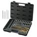 SKYSHALO Bolt Extractor Screw Extractor Set With Drill Bit Set 48 Pieces Set With Box